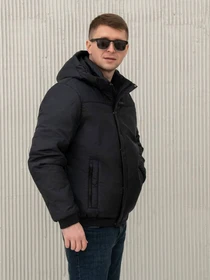 Куртки и дубленки City Fashion Classic модель 35-2-CKF-BLUE Фото