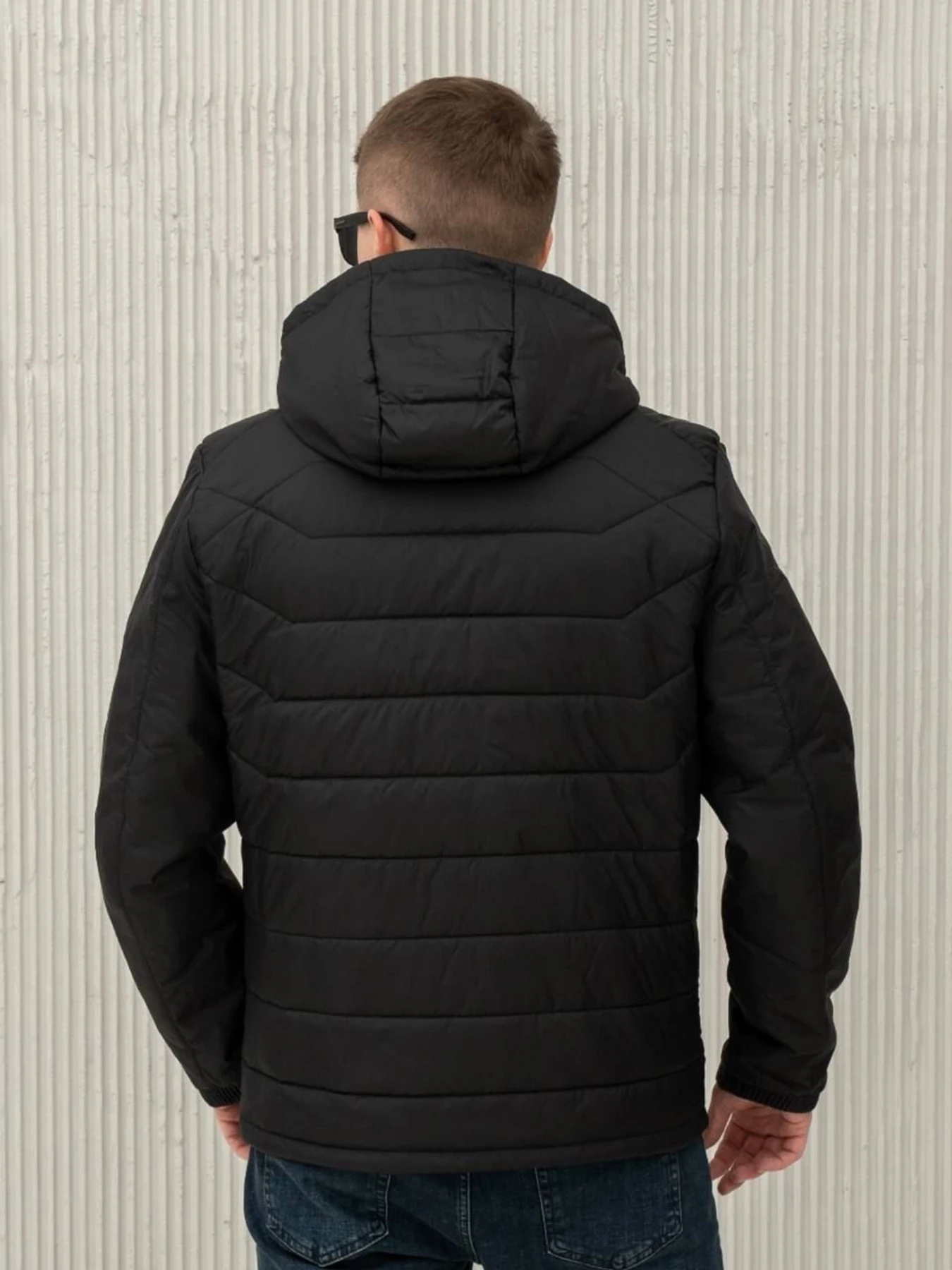 Куртки и дубленки City Fashion Classic модель 67-1-CKF-BLCK Фото