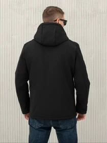 Куртки и дубленки City Fashion Classic модель 67-2-CKF-BLCK Фото