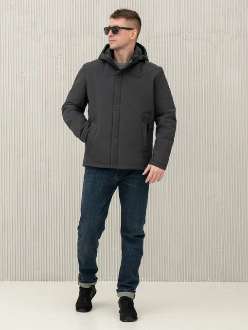 Куртки та дублянки City Fashion Classic модель 67-2-CKF-GR Фото