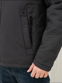 Куртки и дубленки City Fashion Classic модель 67-2-CKF-GR Фото