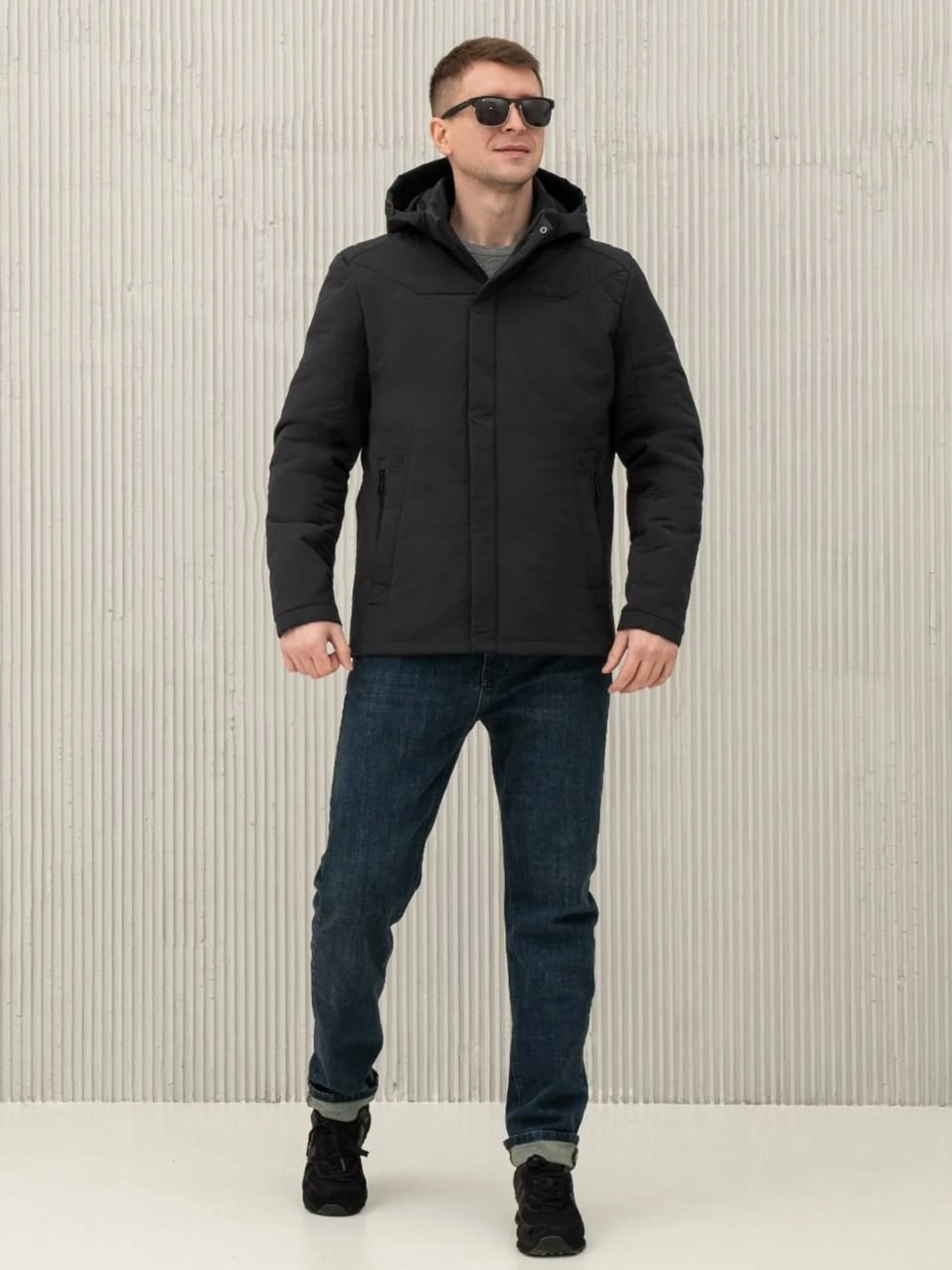 Куртки и дубленки City Fashion Classic модель 67-2-CKF-DARK_GR Фото