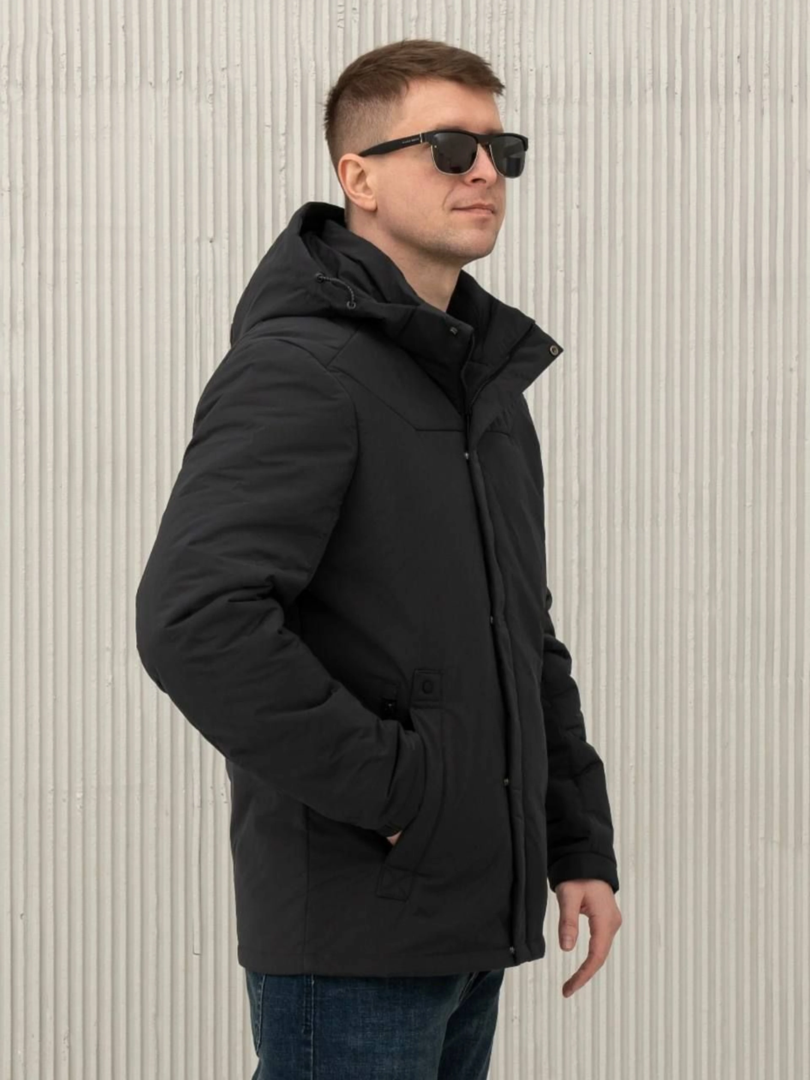 Чоловіча Демісезонна куртка City Fashion Classic фото 3