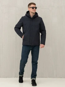 Куртки и дубленки City Fashion Classic модель 67-2-CKF-BLUE Фото