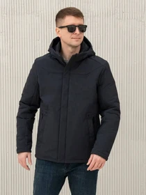 Куртки та дублянки City Fashion Classic модель 67-2-CKF-BLUE Фото