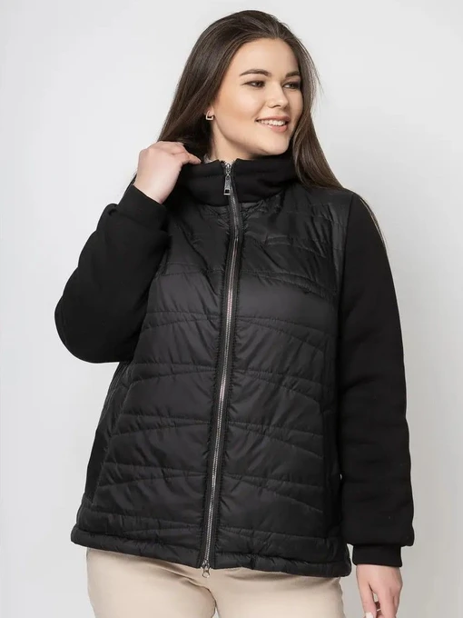 Куртки та дублянки City Fashion Classic модель LR-132-BLC Фото