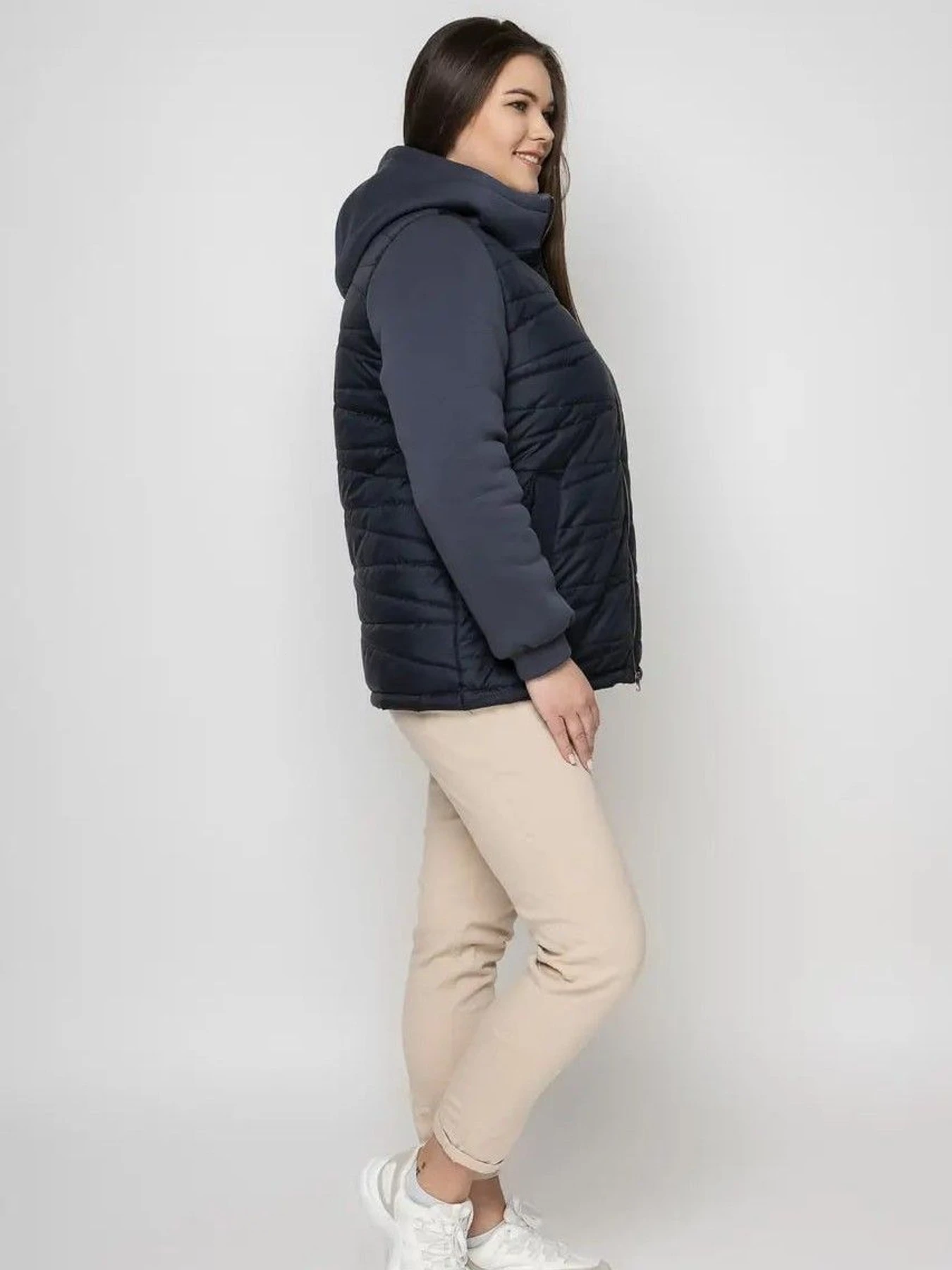 Куртки и дубленки City Fashion Classic модель LR-132-BLU Куртки и дубленки City Fashion Classic модель LR-132-BLU Фото