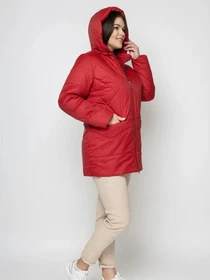 Куртки и дубленки City Fashion Classic модель LR-134-red Фото
