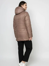 Куртки и дубленки City Fashion Classic модель LR-134-brown Фото