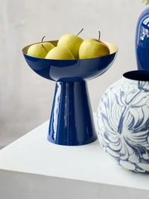 Фруктовница "Элизиум" железная MBM HOME модель BD-02 DEEP BLUE/BRONZE Фото