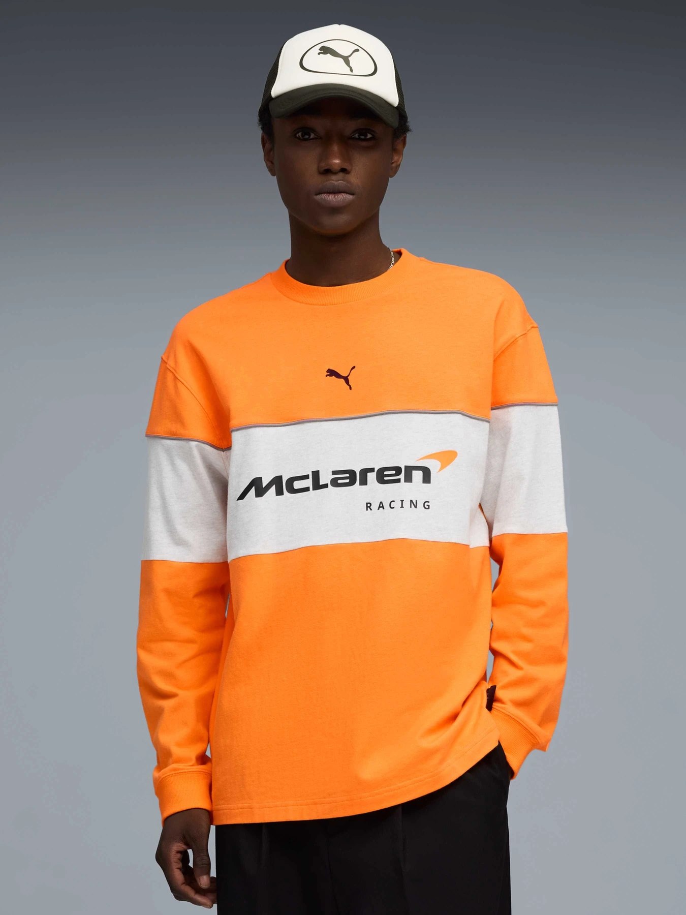 Худи и свитшоты PUMA Mclaren Ls T-shirt модель 637508 Худи и свитшоты PUMA Mclaren Ls T-shirt модель 637508 Фото