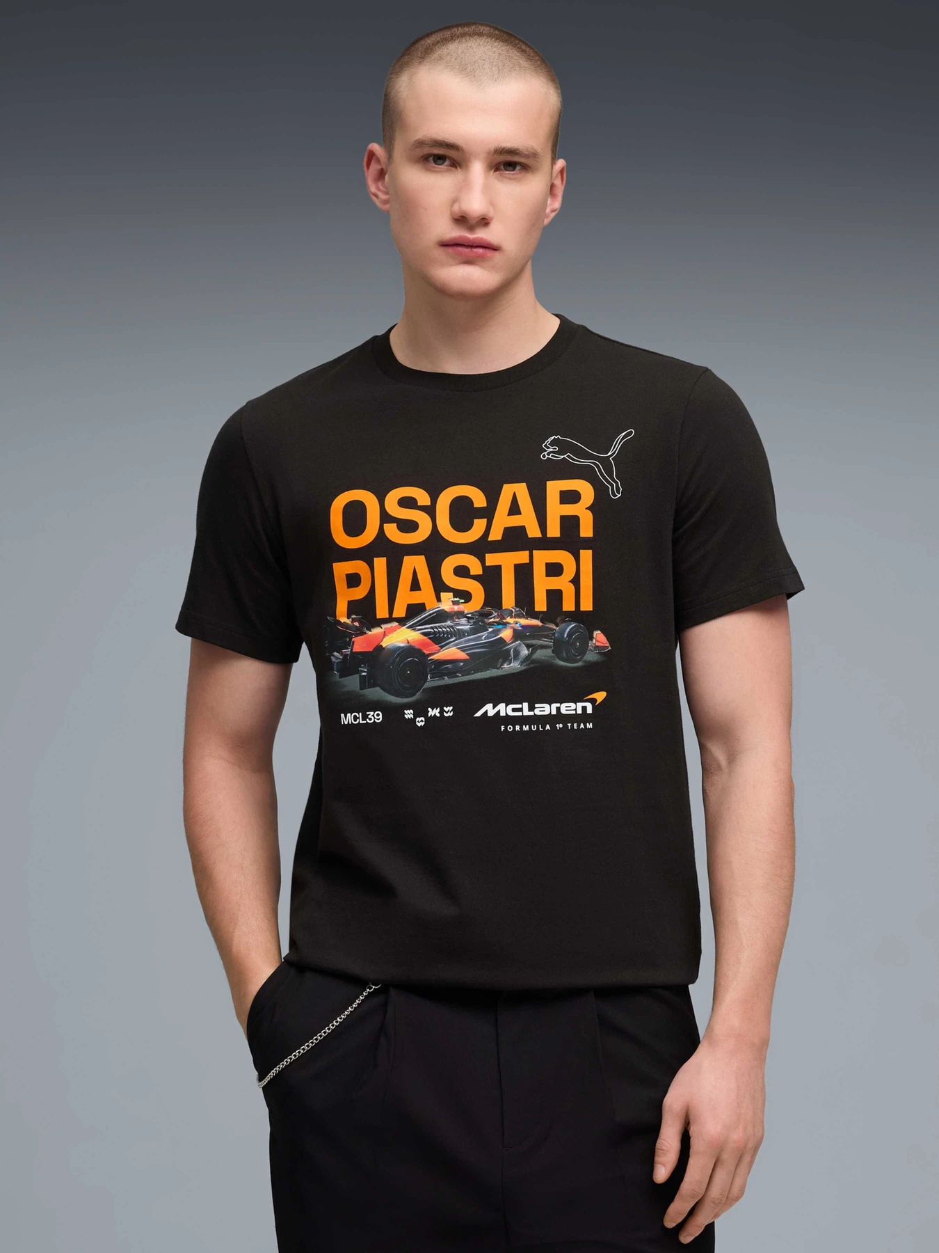 Футболки і поло PUMA Mclaren Driver Tee Piastri модель 637452 Фото