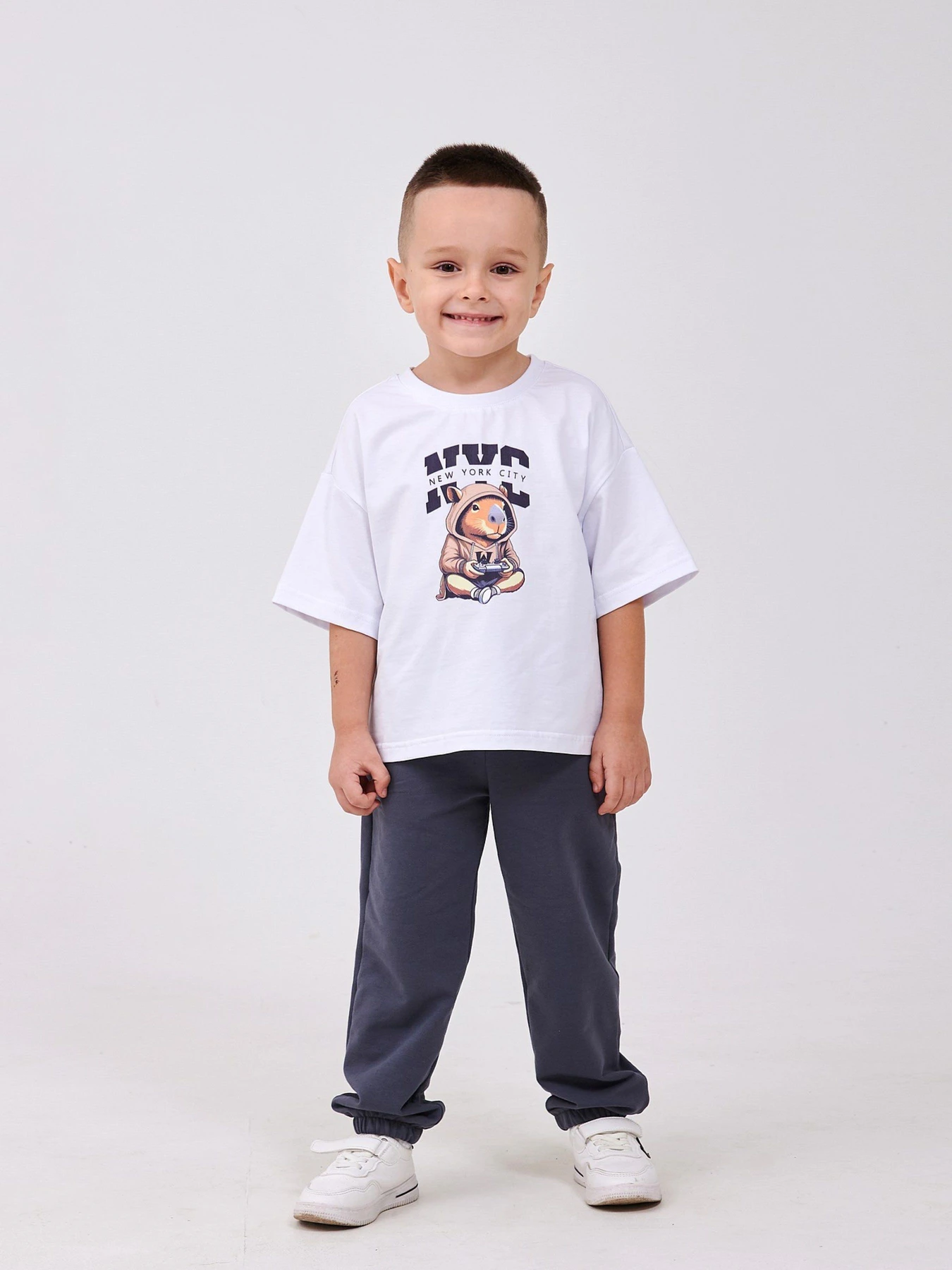 Штани SMIL модель smil_115698-1-temno-seryj Фото