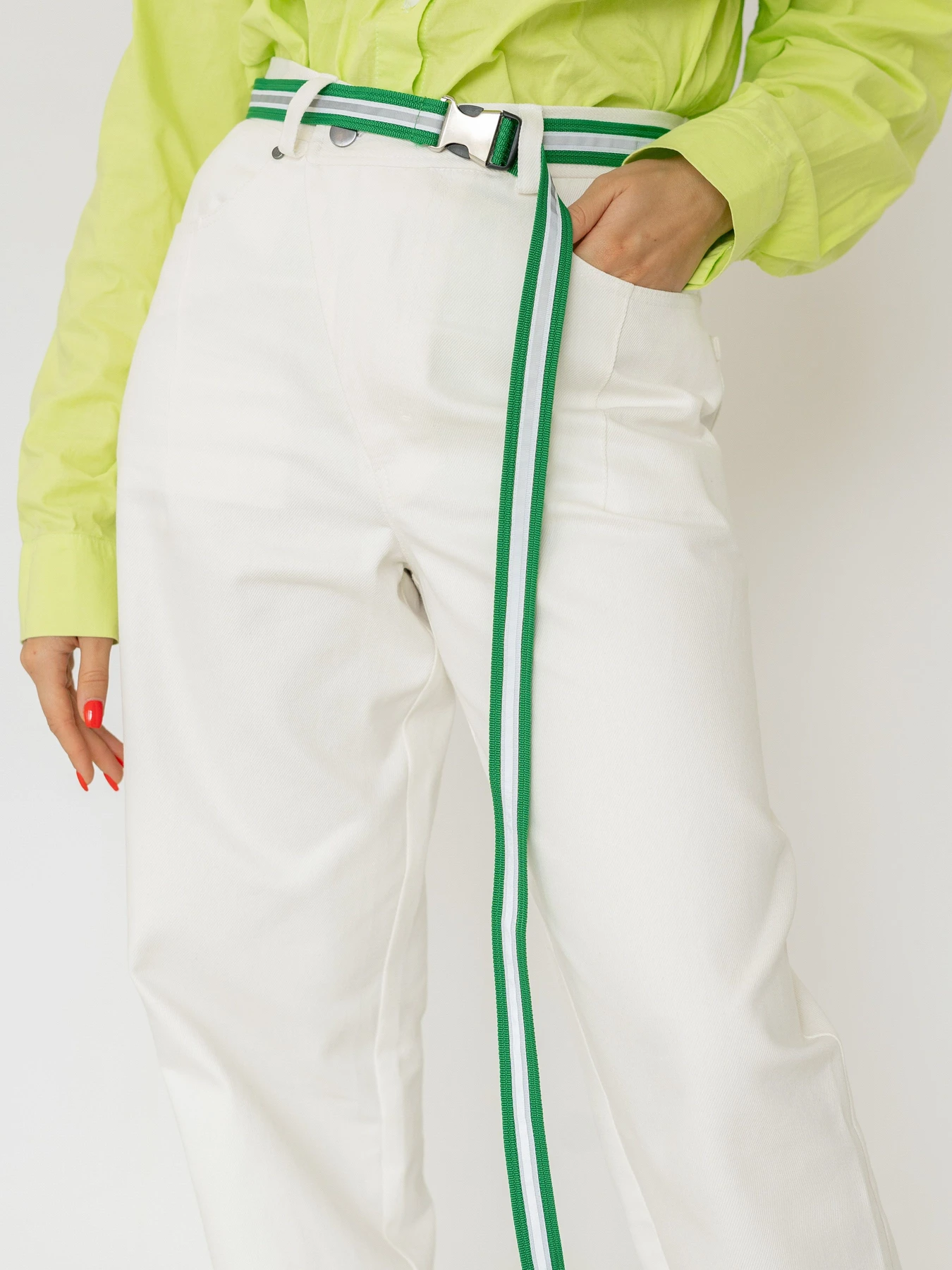 Ремені 7/11 Seven Eleven модель SE16Belt25GrnWRflctv Фото