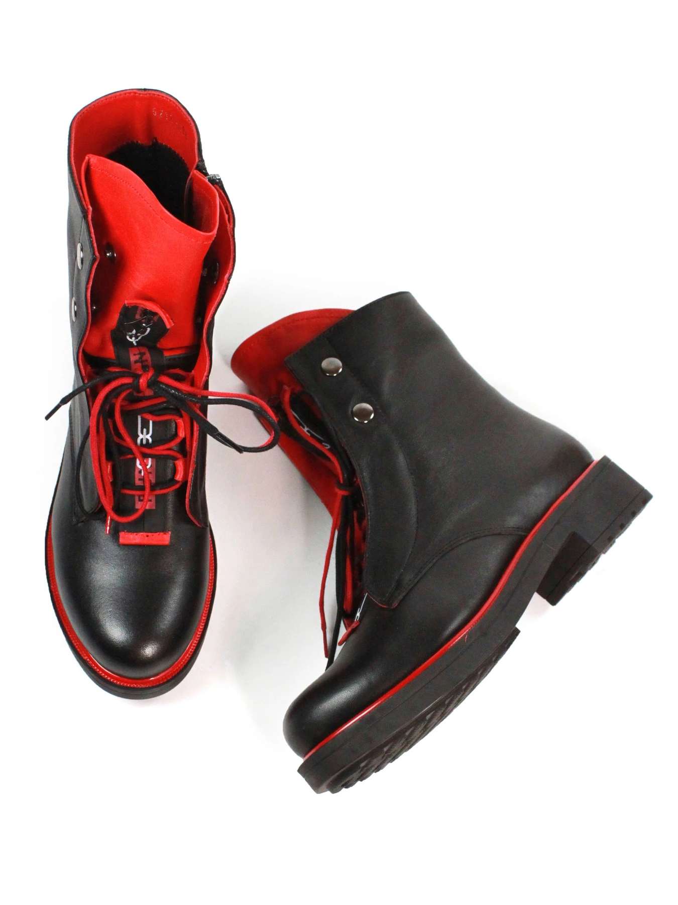 Ботинки и сапоги It-girl модель 5212-R600-08-black-red Фото
