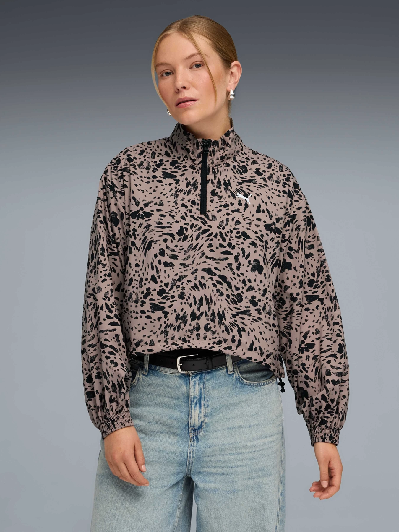 Худі та світшоти PUMA Ess Graphic Animal Half-zip модель 692465 Худі та світшоти PUMA Ess Graphic Animal Half-zip модель 692465 Фото