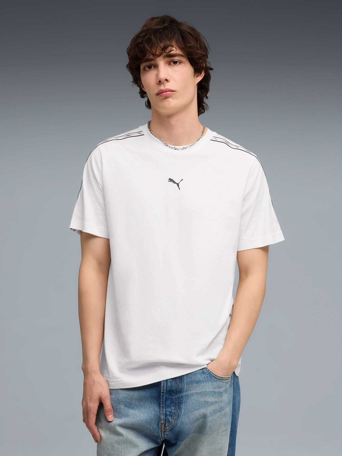 Футболки і поло PUMA Ess Tape Tee модель 691693 Фото