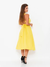 Сукні ISSA Plus модель 10947_yellow Фото
