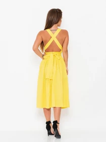 Сукні ISSA Plus модель 10947_yellow Фото