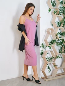 Платья ISSA Plus модель 11756_lilac Фото