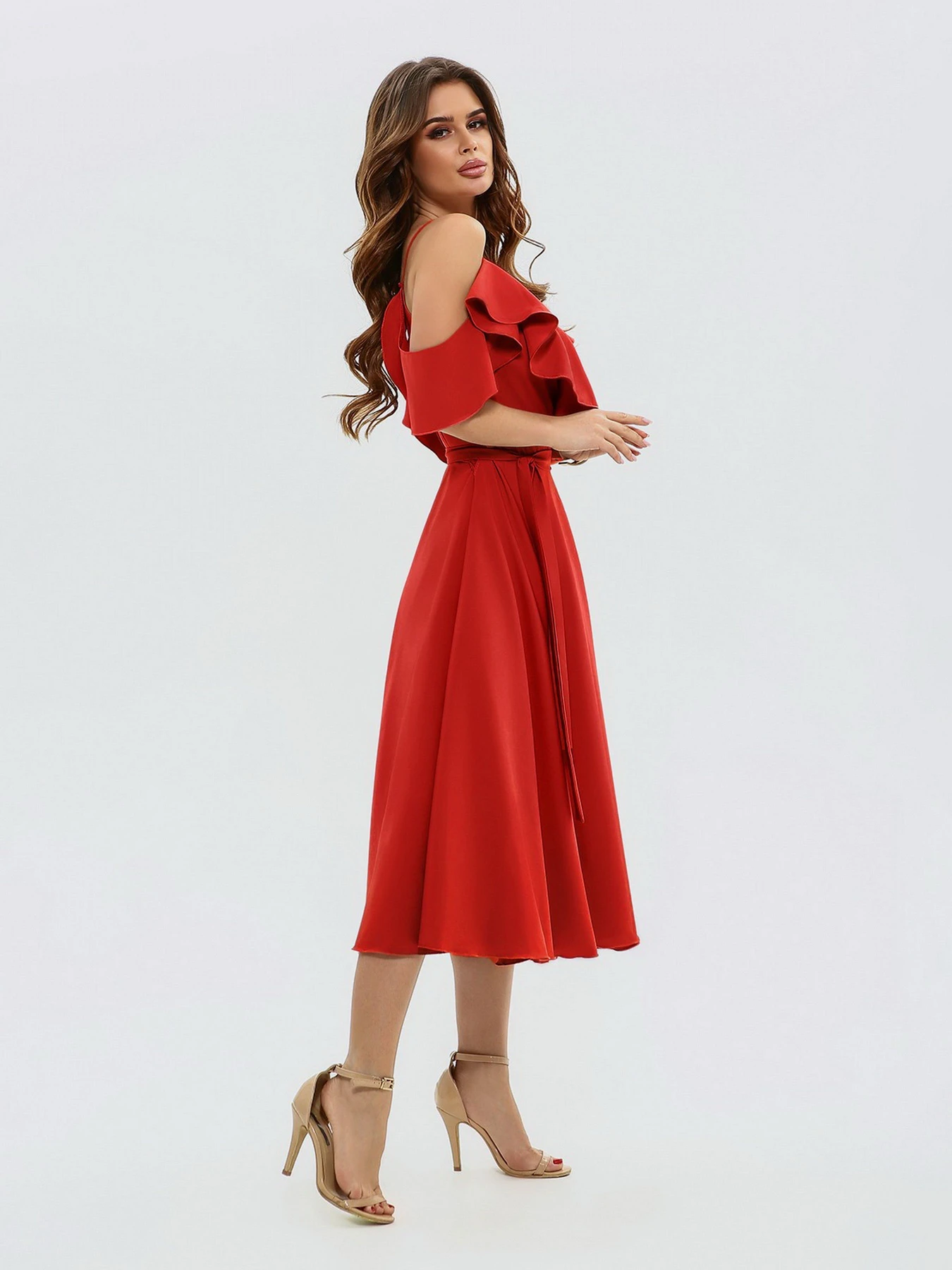 Платья ISSA Plus модель 11493_red Платья ISSA Plus модель 11493_red Фото
