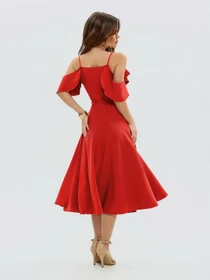 Платья ISSA Plus модель 11493_red Фото