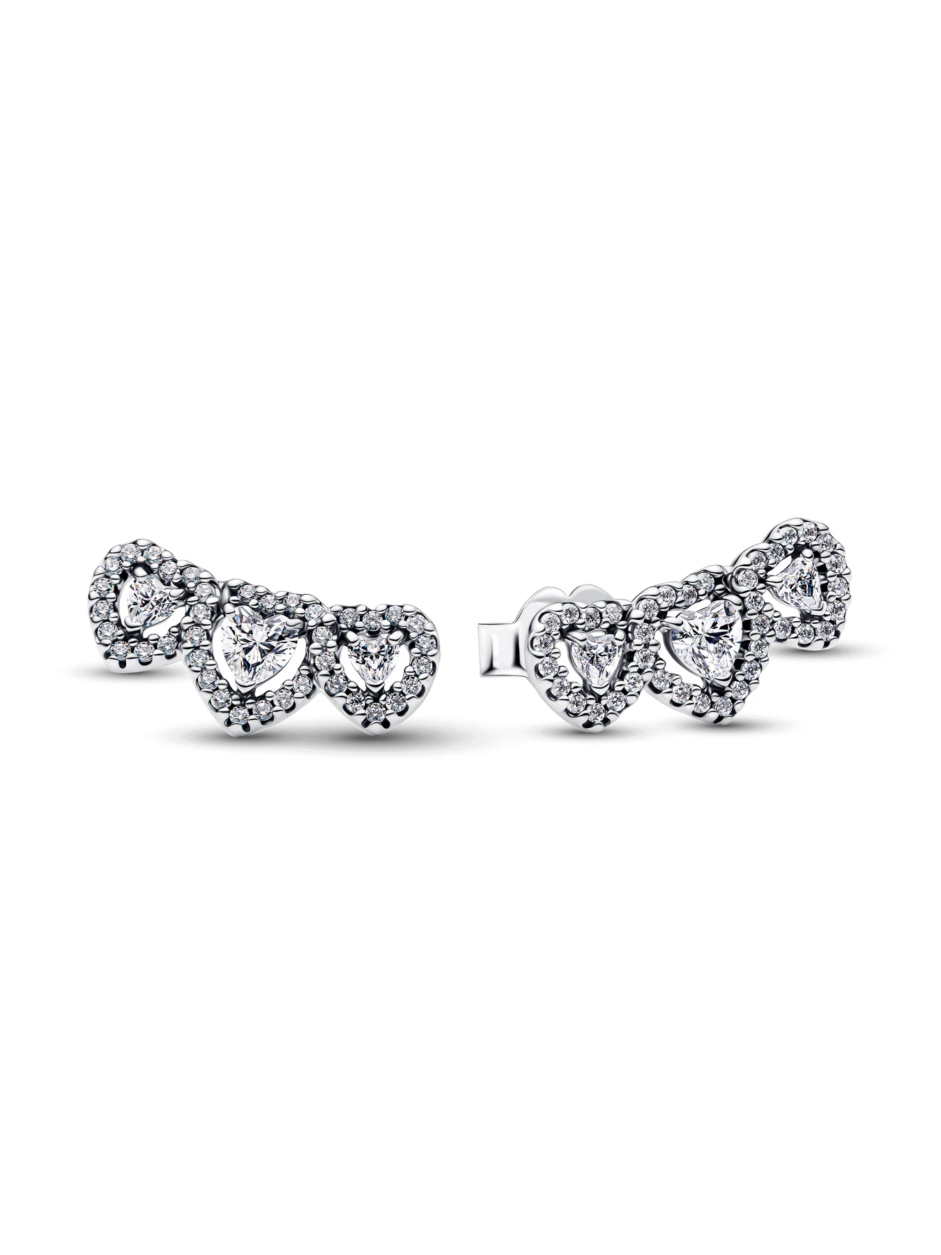 Серьги-гвоздики PANDORA модель 294411C01 Серьги-гвоздики PANDORA модель 294411C01 Фото