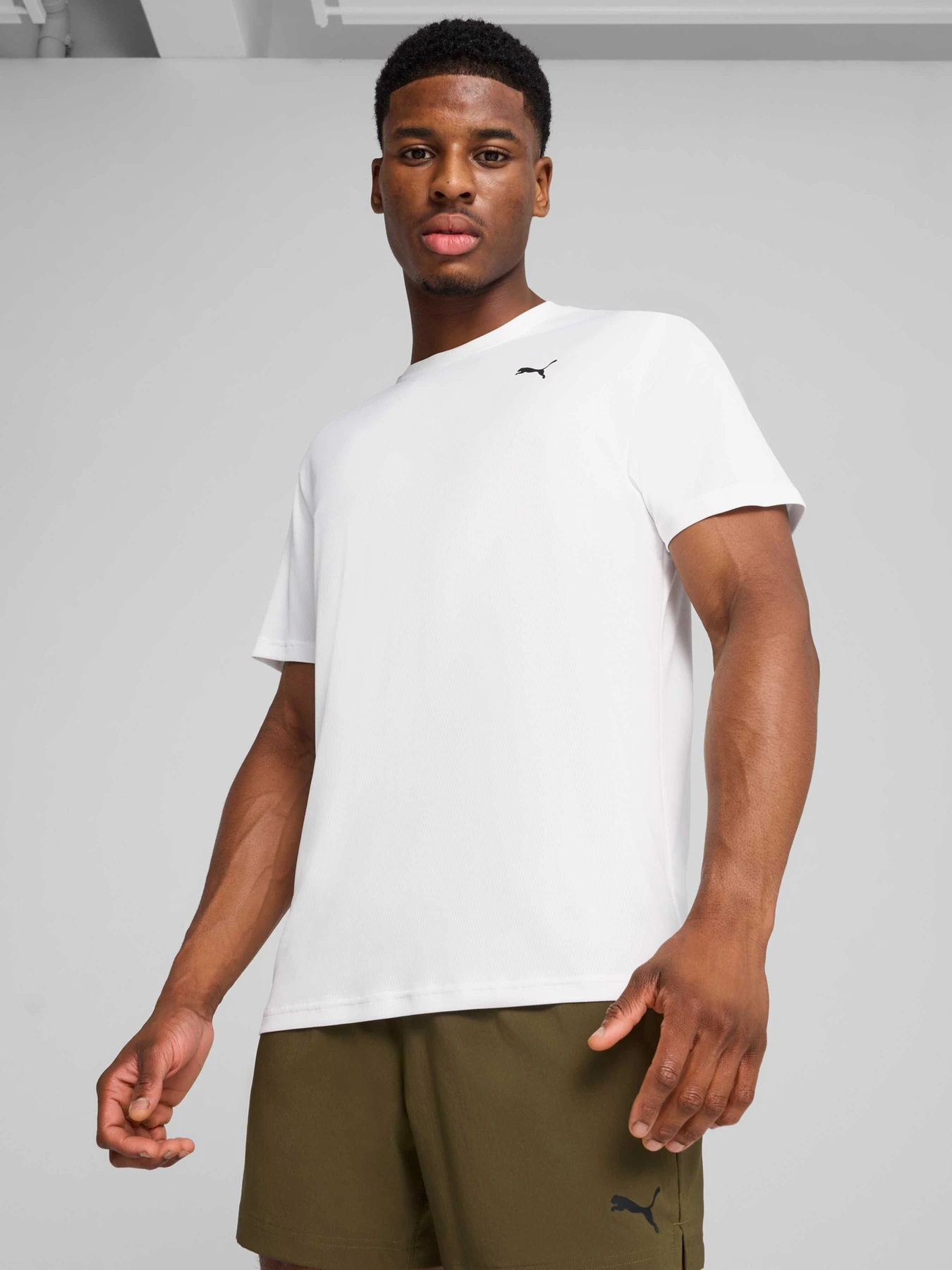 Футболки и поло PUMA M Tad Ess Poly Texture Tee модель 527155 Футболки и поло PUMA M Tad Ess Poly Texture Tee модель 527155 Фото