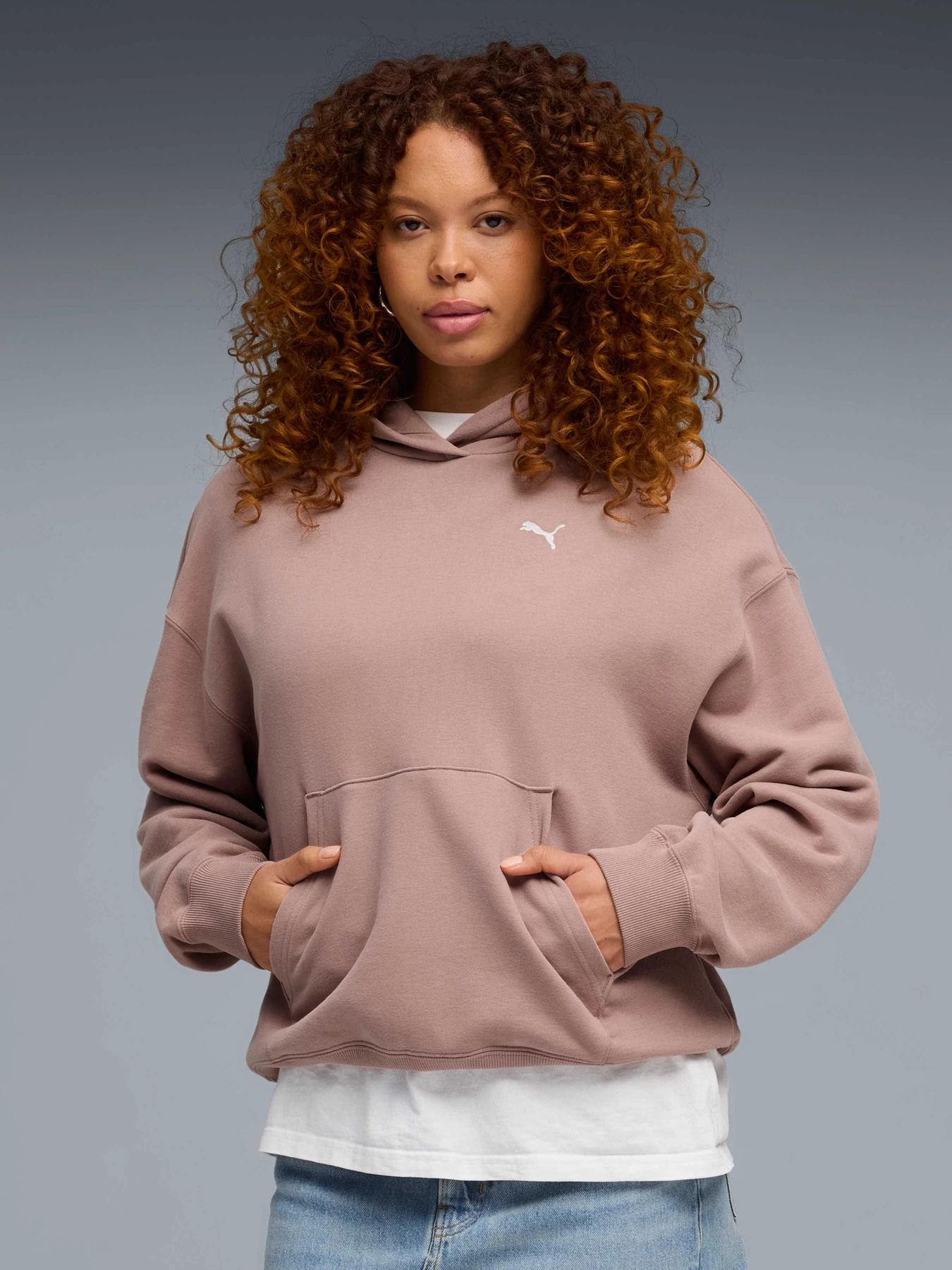 Худи и свитшоты PUMA Peach Touch Hoodie модель 634582 Фото
