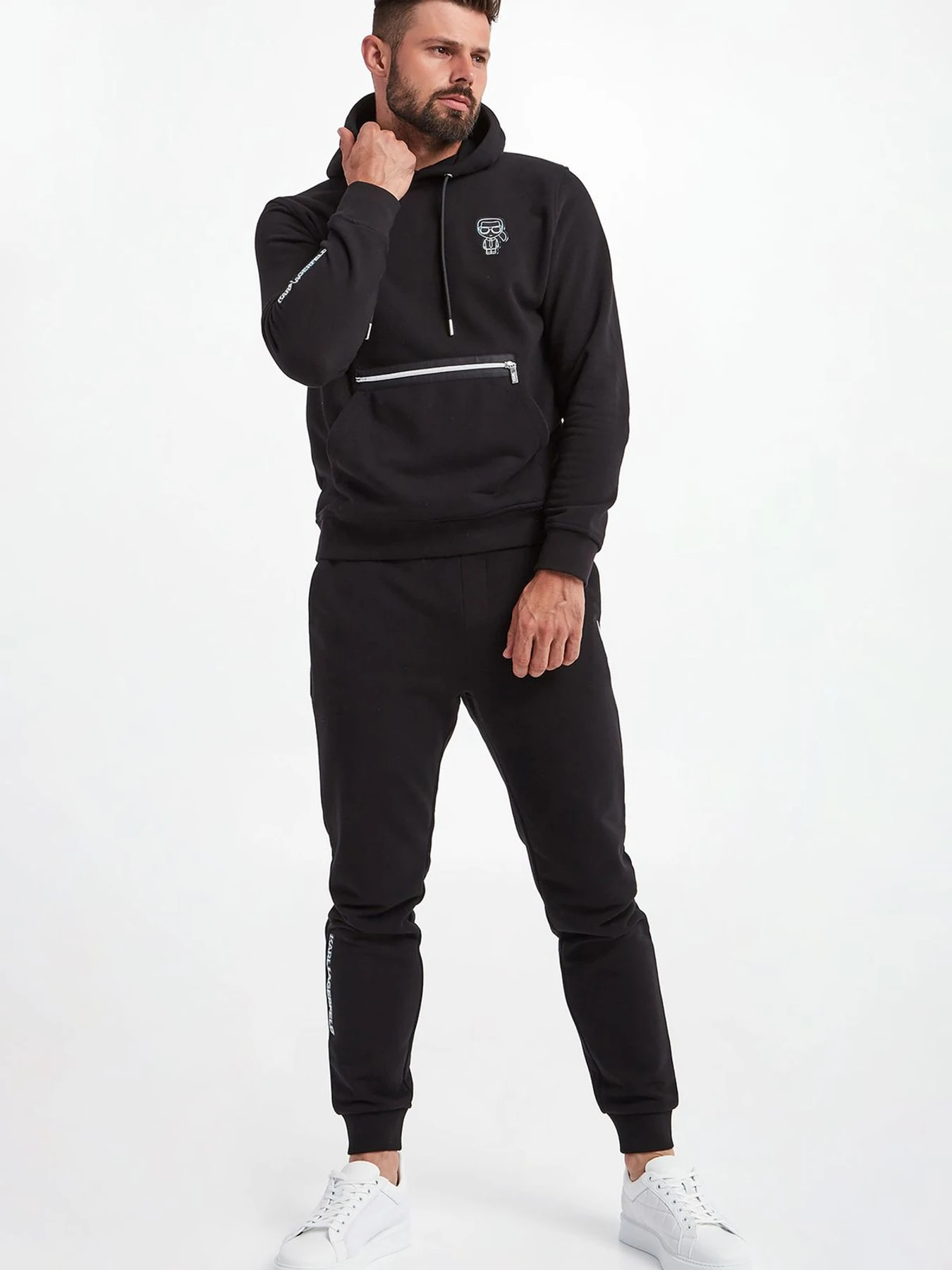 Худи и свитшоты Karl Lagerfeld модель 523910.705089;990 Фото