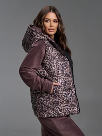 Куртки та дублянки ISSA Plus модель SA-693_мультиколор Фото