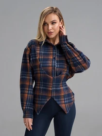 Сорочки ISSA Plus модель 15509_мультиколор Фото