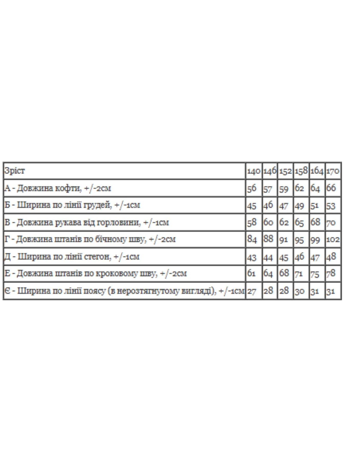 Костюмы Носи своє модель 6453-136-1-nev Фото