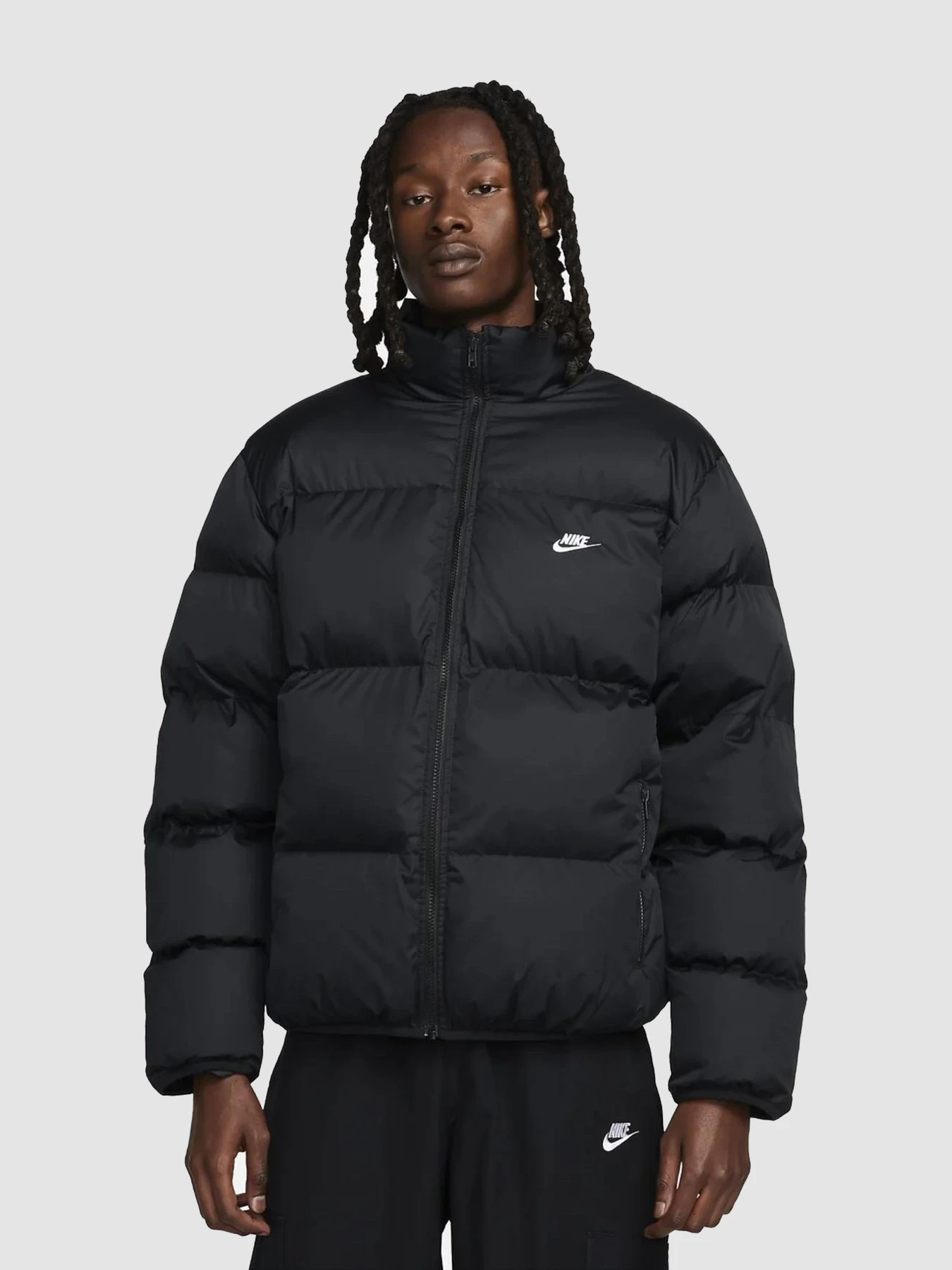 Куртки и дубленки NIKE Sportswear Club Puffer модель FB7368-010 Фото