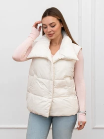 Куртки и дубленки UVENTUM модель 1150-BM-milk Фото