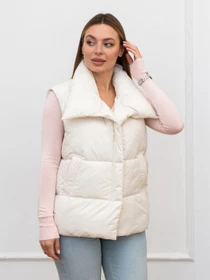 Куртки и дубленки UVENTUM модель 1150-BM-milk Фото