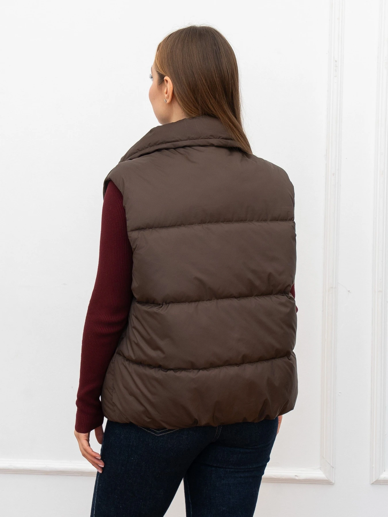 Куртки и дубленки UVENTUM модель 1150-BM-brown Фото