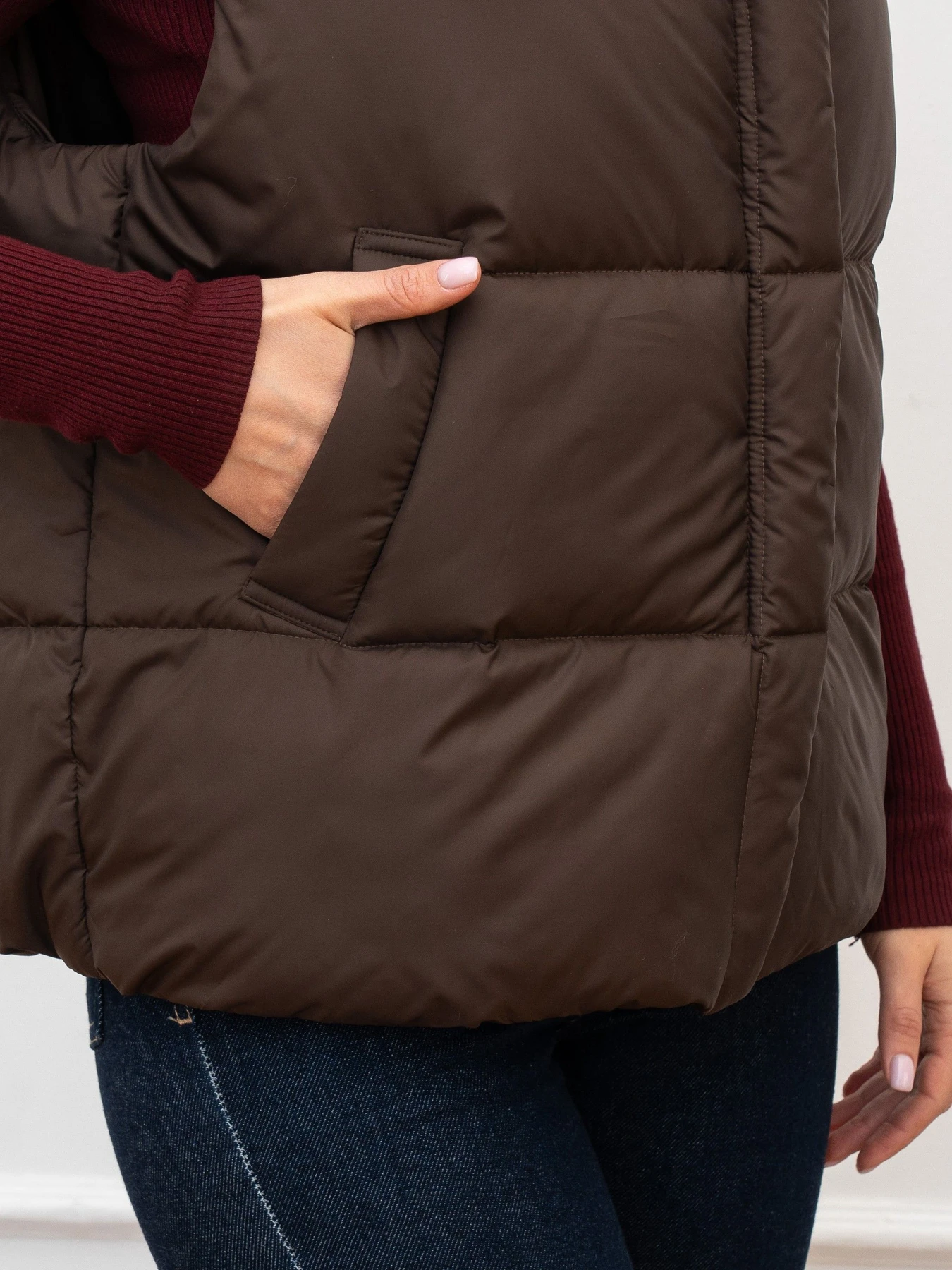 Куртки и дубленки UVENTUM модель 1150-BM-brown Фото
