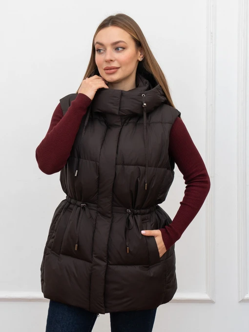 Куртки и дубленки UVENTUM модель 1155-BM-brown Фото