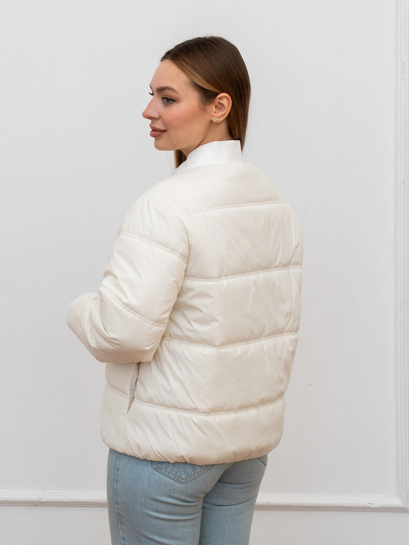 Куртки та дублянки UVENTUM модель 1170-BM-milk Фото