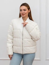 Куртки та дублянки UVENTUM модель 1170-BM-milk Фото