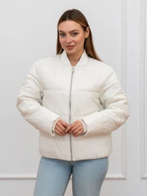 Куртки та дублянки UVENTUM модель 1170-BM-milk Фото