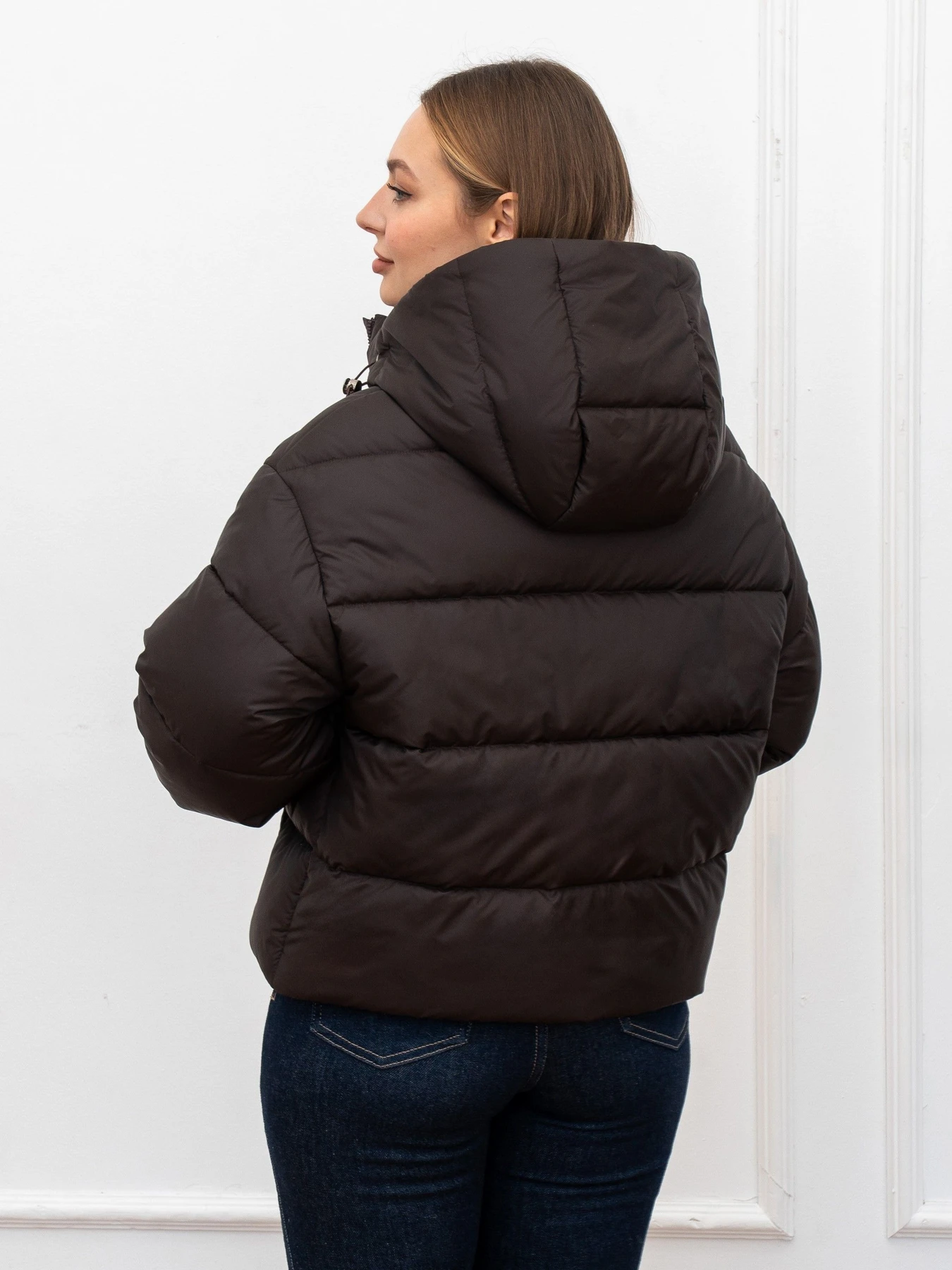 Куртки и дубленки UVENTUM модель 1130-BM-brown Фото