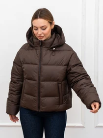Куртки та дублянки UVENTUM модель 1130-BM-chocolate Фото