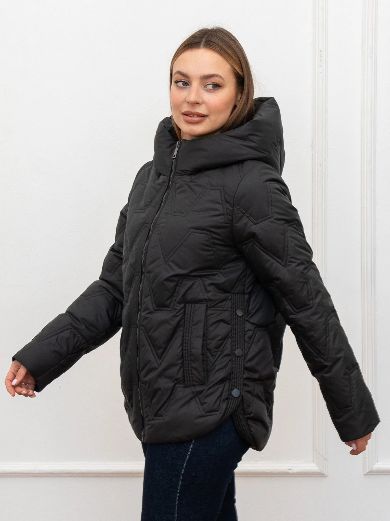 Куртки та дублянки UVENTUM модель 990-BM-BLC Фото