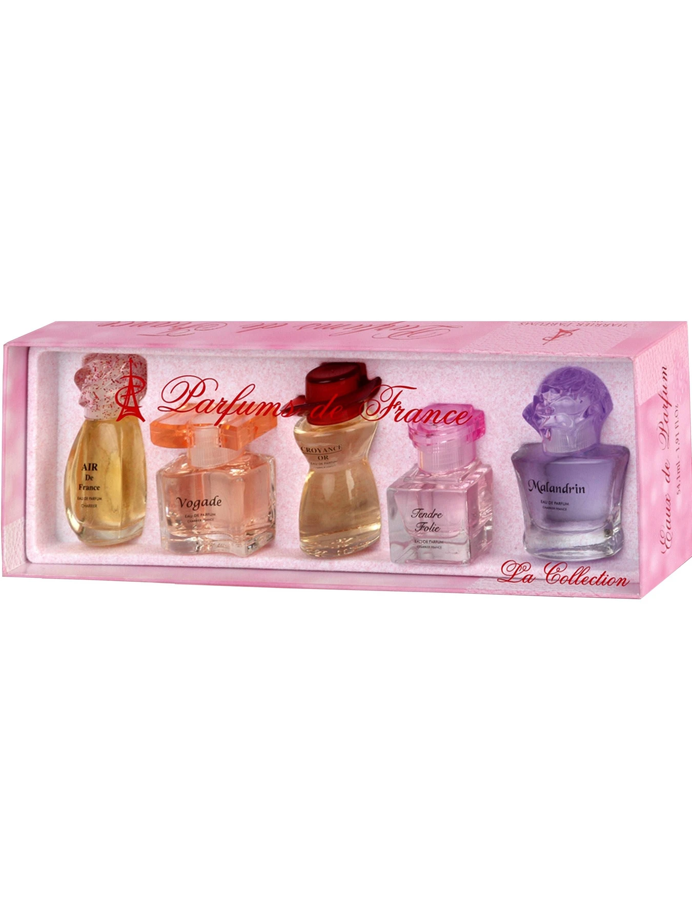 Набір мініатюр парфумованої води LA COLLECTION Charrier Parfums модель 3442070505417 Фото