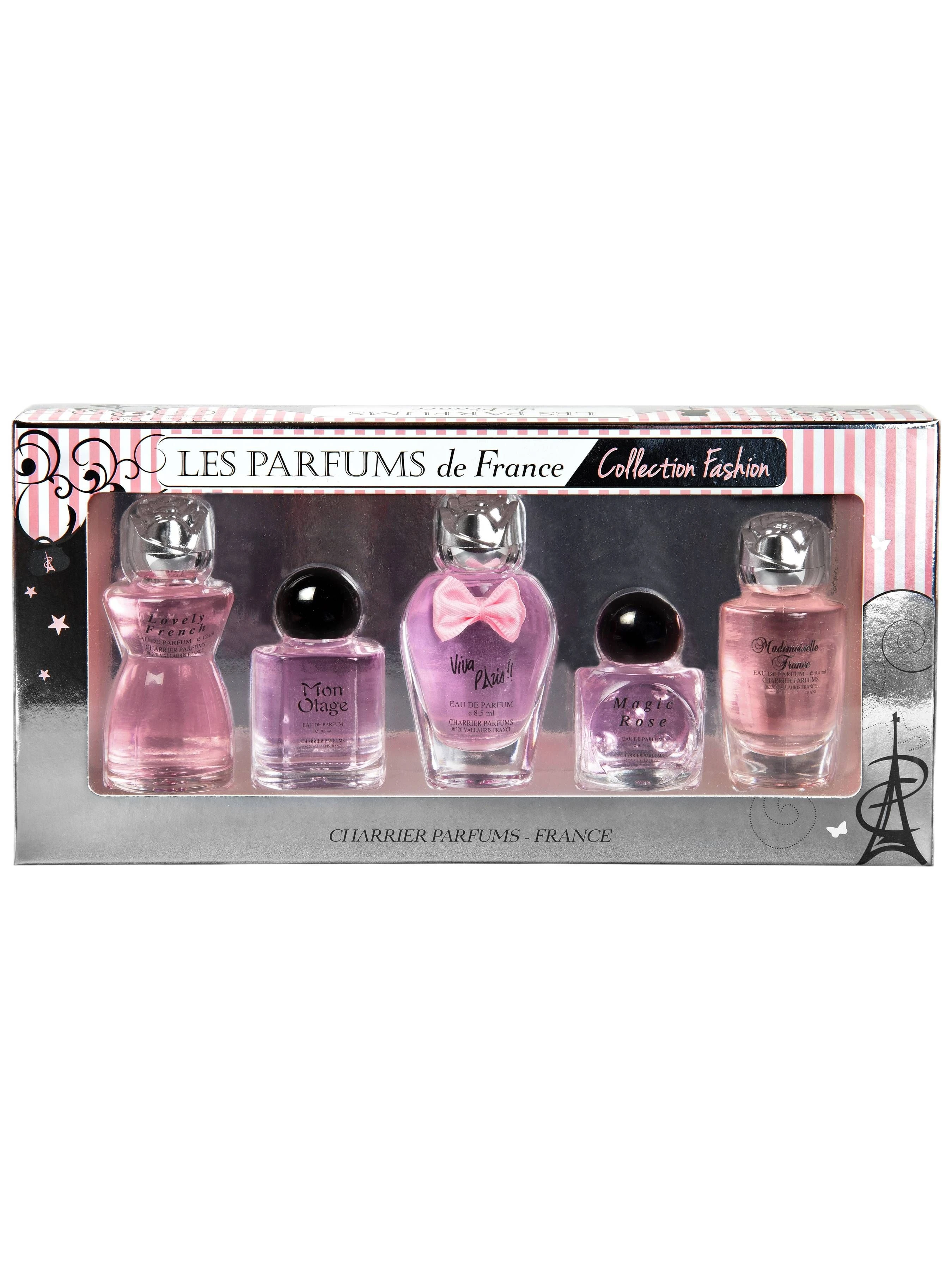 Набор миниатюр парфюмированной воды Charrier Parfums COLLECTION FASHION