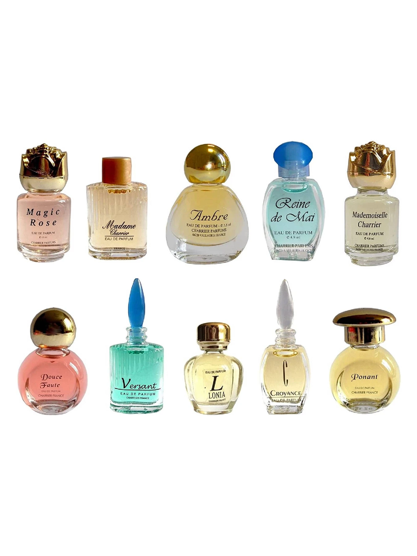 Набор миниатюр парфюмированной воды Charrier Parfums модель 3442070007102 Фото