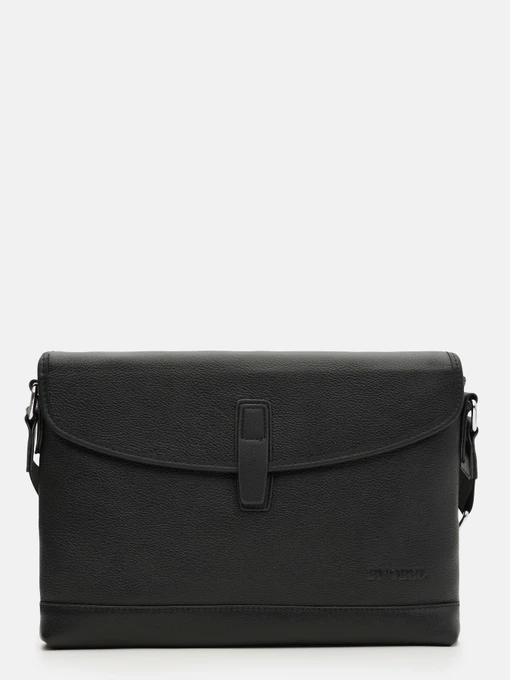 Сумки Borsa Leather модель K18868bl-black Фото