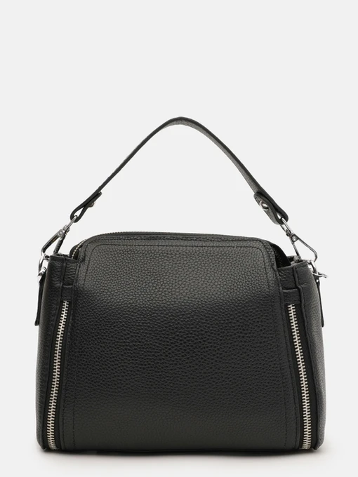 Сумки Borsa Leather модель K10018bl-black Фото